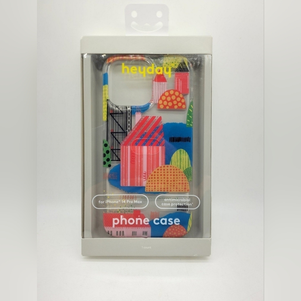 Multicolor Geometric Patterns Case for Apple iPhone 14 Pro Max by Heyday
